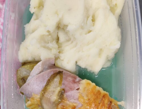 Witlof met ham/kaas en aardappelpuree