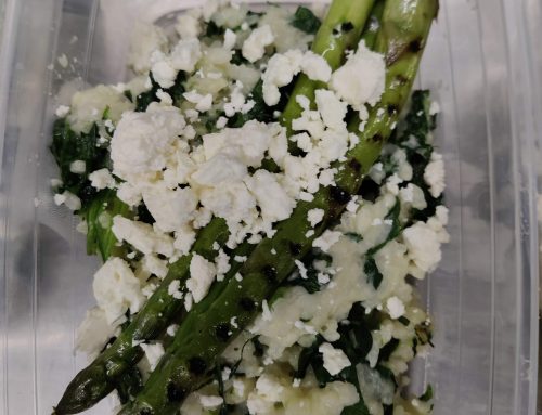 Risotto met Asperges en Feta
