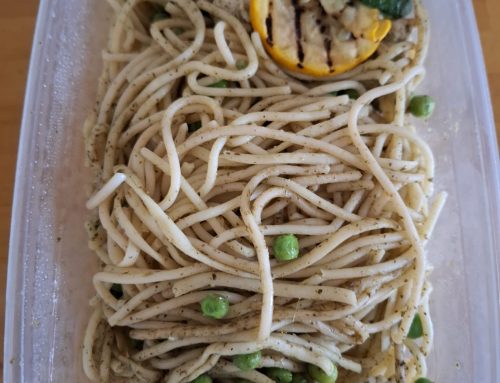 Pasta Pesto met kip